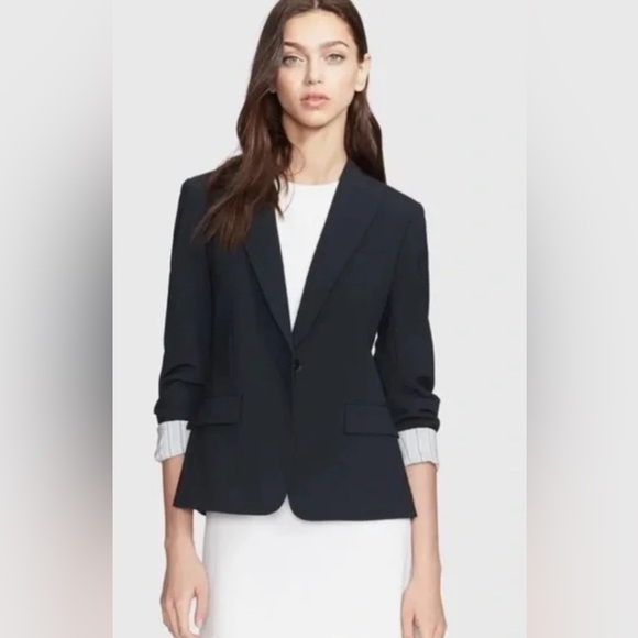 Theory Gabe B Classic Wool Blazer Jacket black - Picture 16 of 16